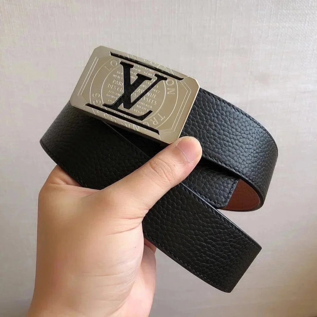 Louis Vuitton Belts Monogram LV Buckle — 19