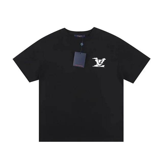 Louis Vuitton T-Shirts Short-Sleeve Graphic Print product detail image 9