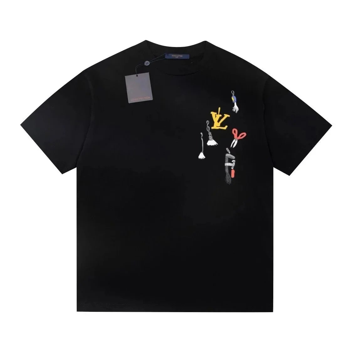 Louis Vuitton T-Shirts Short-Sleeve Graphic Print image 12