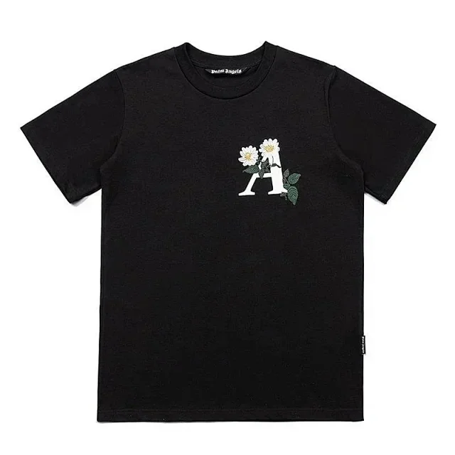 Palm Angels T-Shirts Short-Sleeve Graphic Print product detail image 6