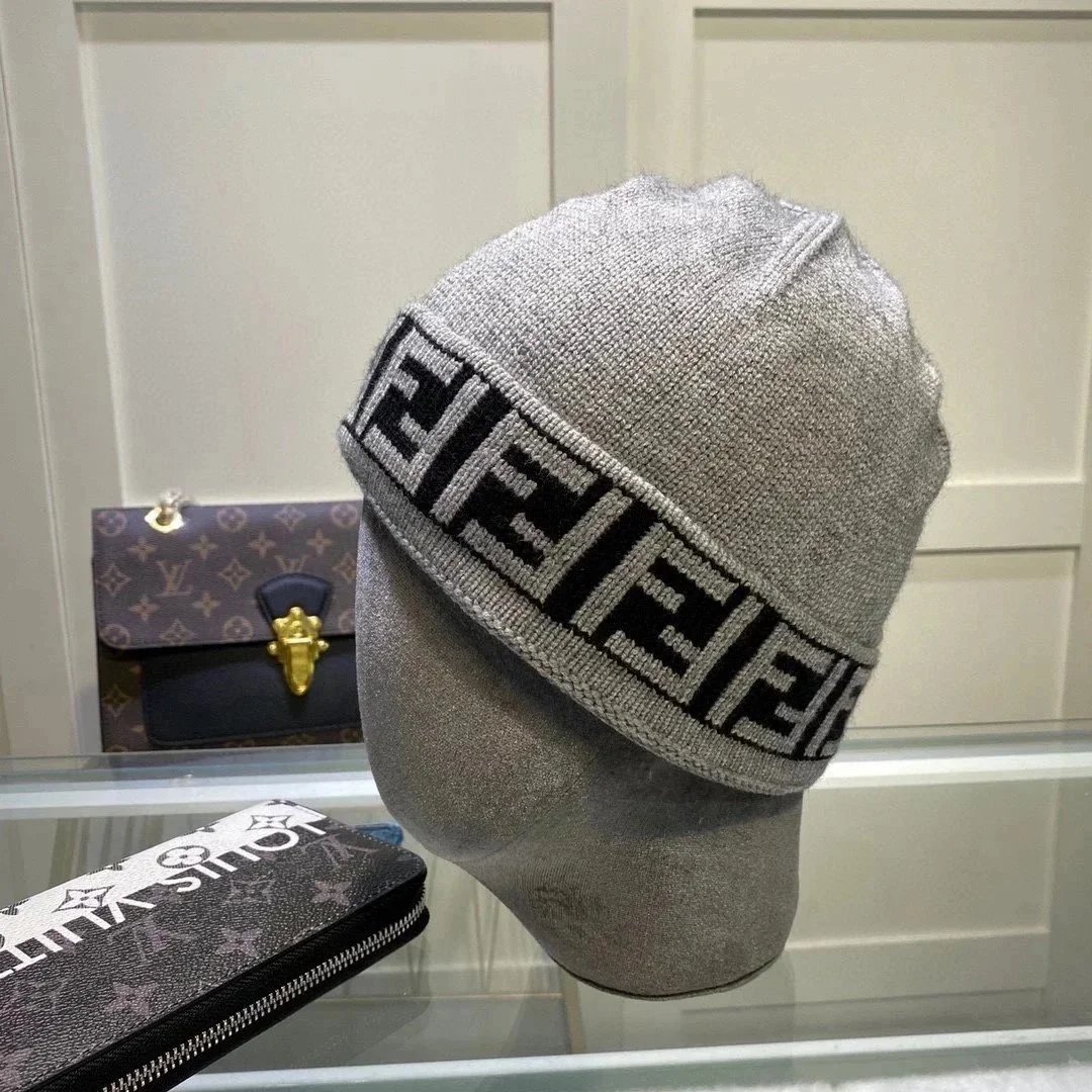 Fendi Hats FF monogram baseball cap — 30
