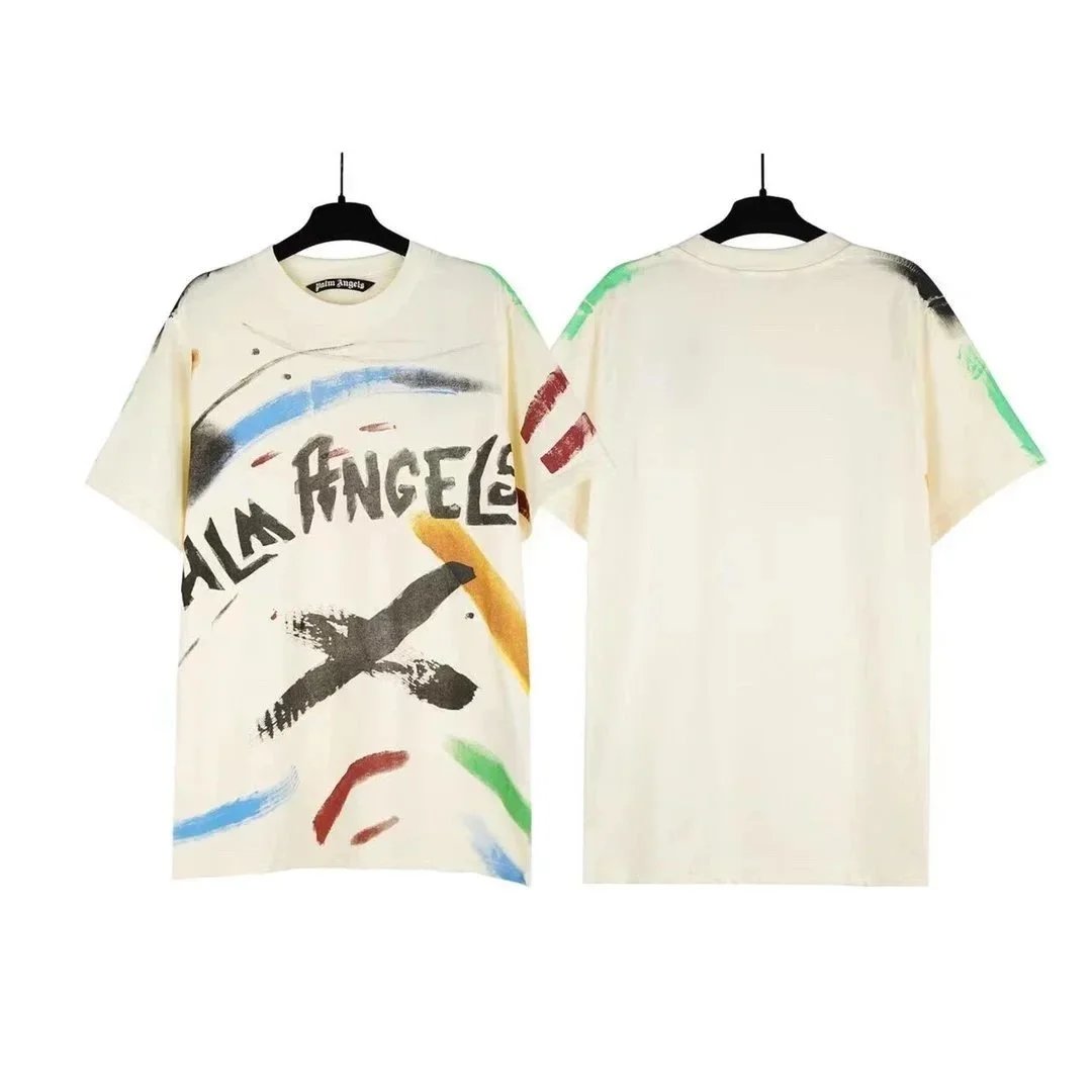 Palm Angels T-Shirts Short-Sleeve Graphic Print image 4