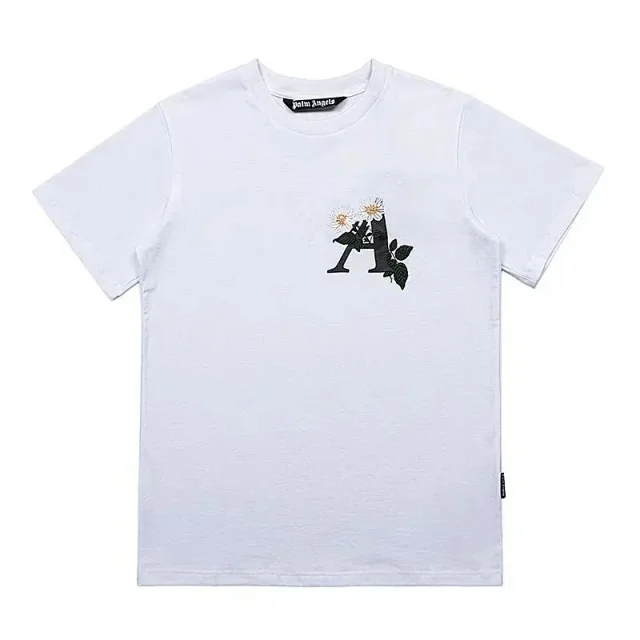 Palm Angels T-Shirts Short-Sleeve Graphic Print product detail image 5