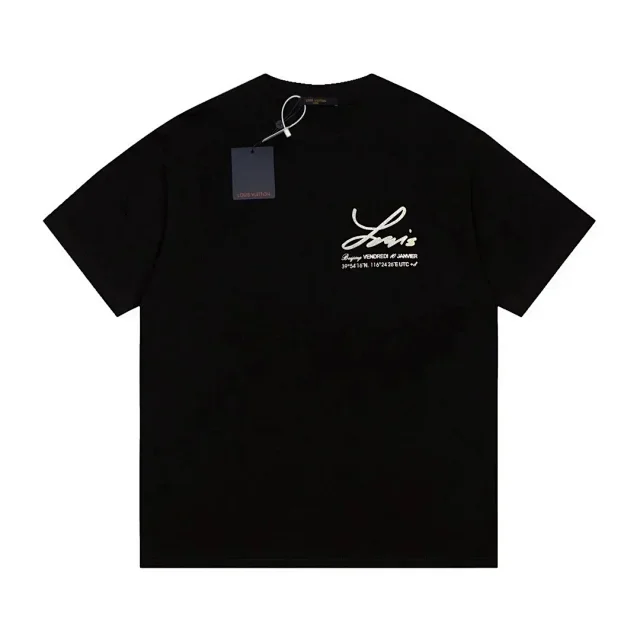 Louis Vuitton T-Shirts Short-Sleeve Logo Graphic product detail image 1