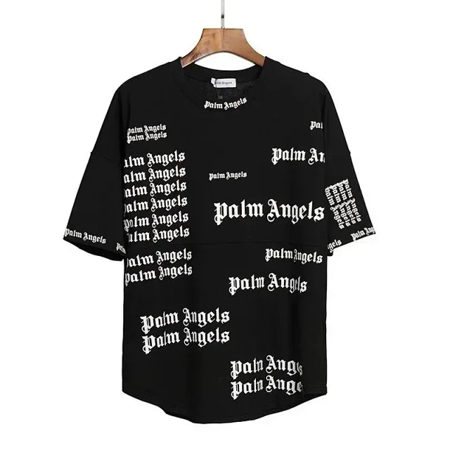 Palm Angels T-Shirts Short-Sleeve Graphic Print product detail image 7
