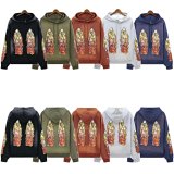 Flame Stained-Glass Graphic Hoodie [21 styles]