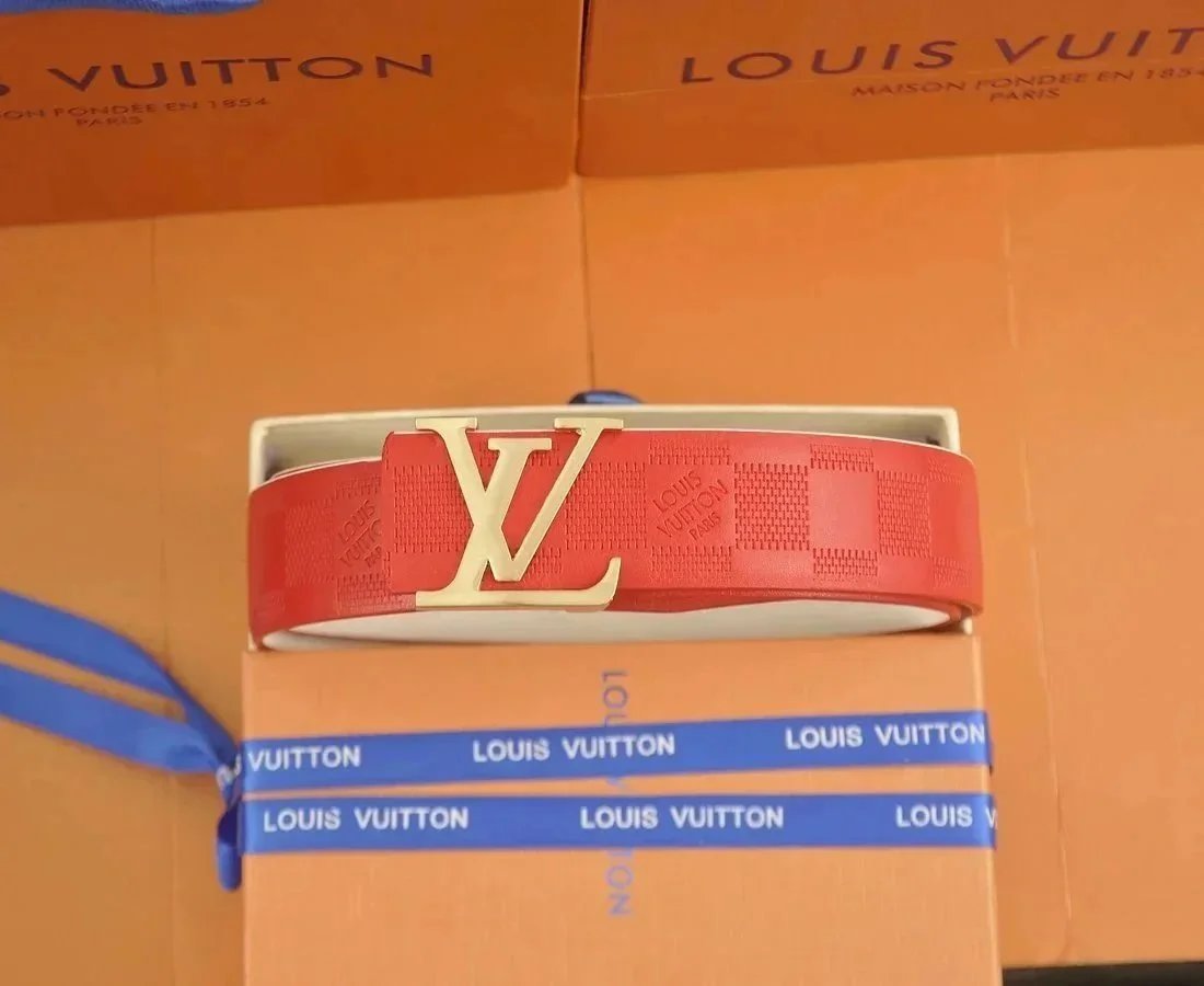 Louis Vuitton Belts Circular LV Buckle — 22