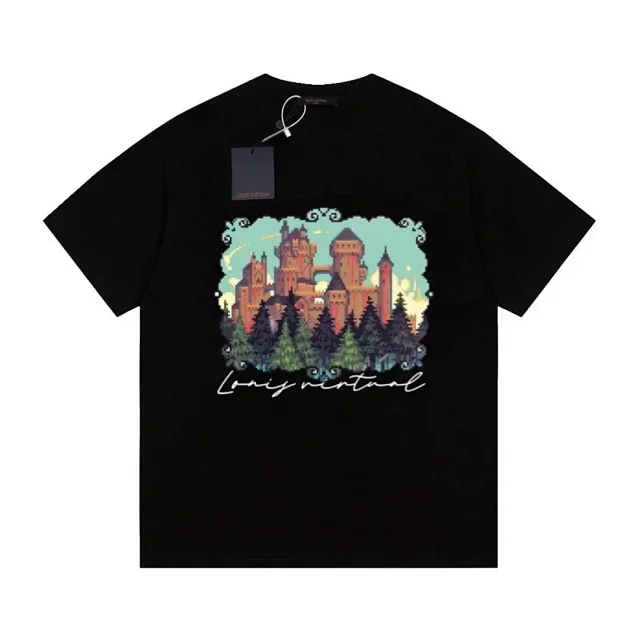 Louis Vuitton T-Shirts Graphic Short-Sleeve T-Shirt product detail image 1
