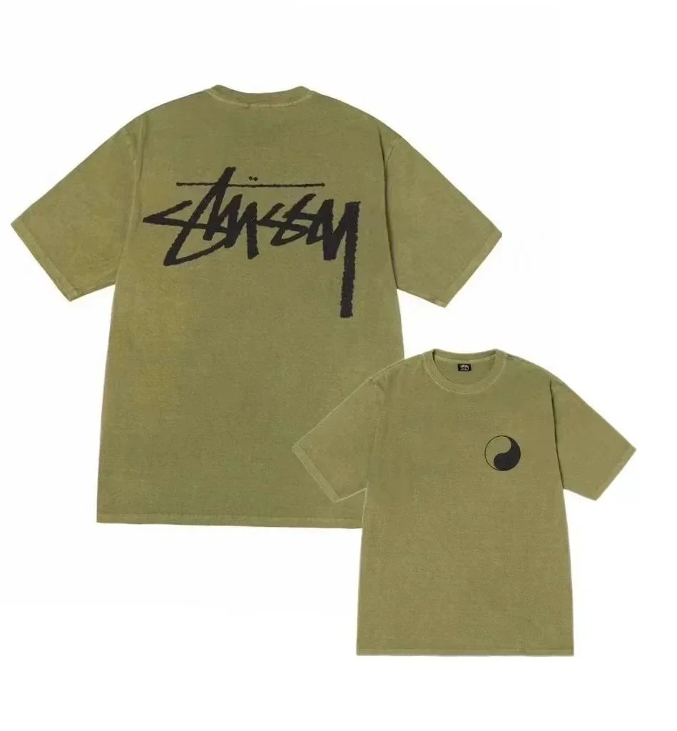 Stüssy T-Shirts Short-Sleeve Logo Graphic — 30