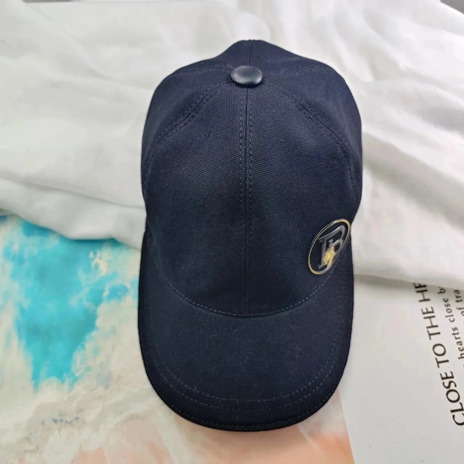 Burberry Hats Logo Baseball Cap — 19