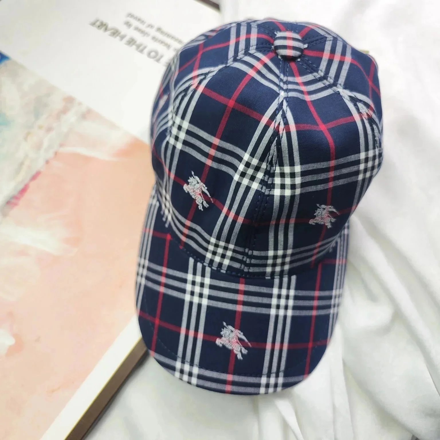 Burberry Hats Logo Baseball Cap — 20