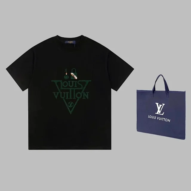 Louis Vuitton T-Shirts Short-Sleeve Graphic T-Shirt product detail image 6