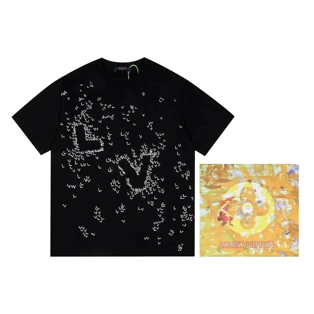 Louis Vuitton T-Shirts Short-Sleeve Graphic T-Shirt — 2