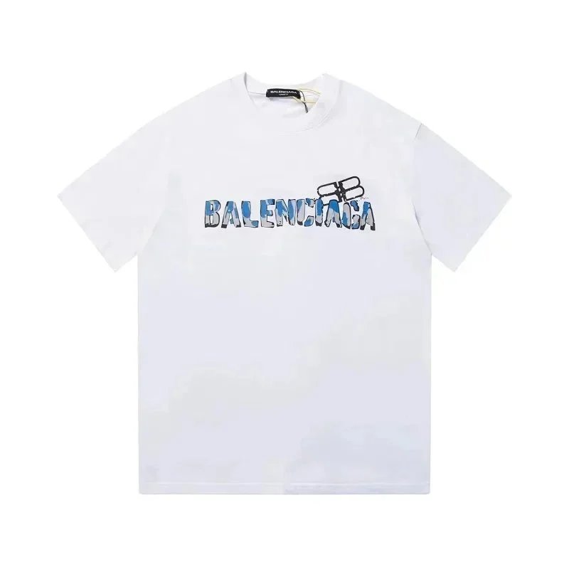 Balenciaga T-Shirts Oversized graphic logo T-shirt image 2