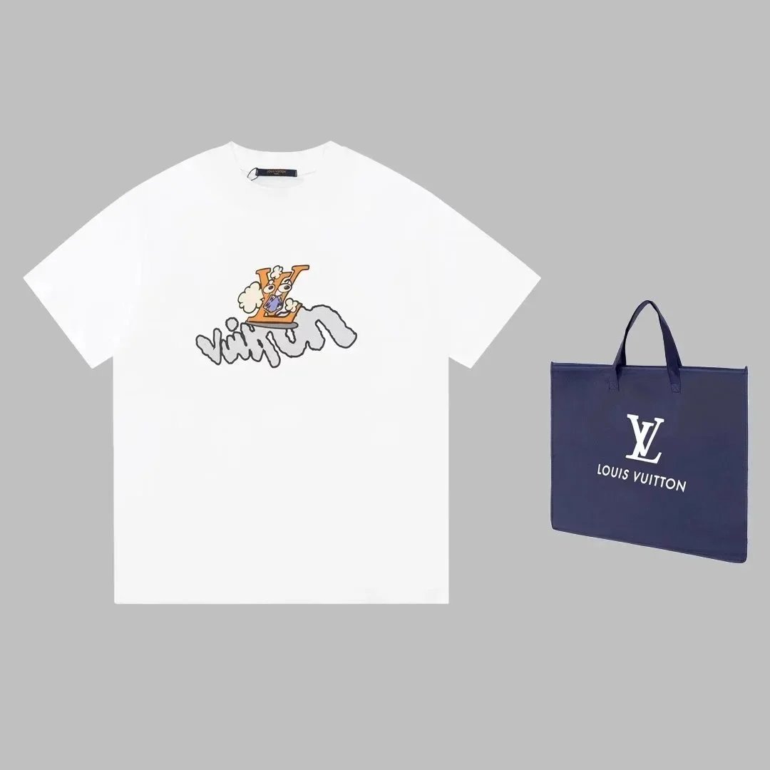 Louis Vuitton T-Shirts Short-Sleeve Graphic T-Shirt image 7