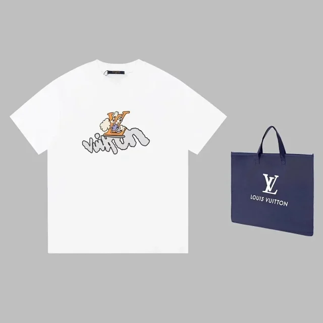 Louis Vuitton T-Shirts Short-Sleeve Graphic T-Shirt product detail image 7