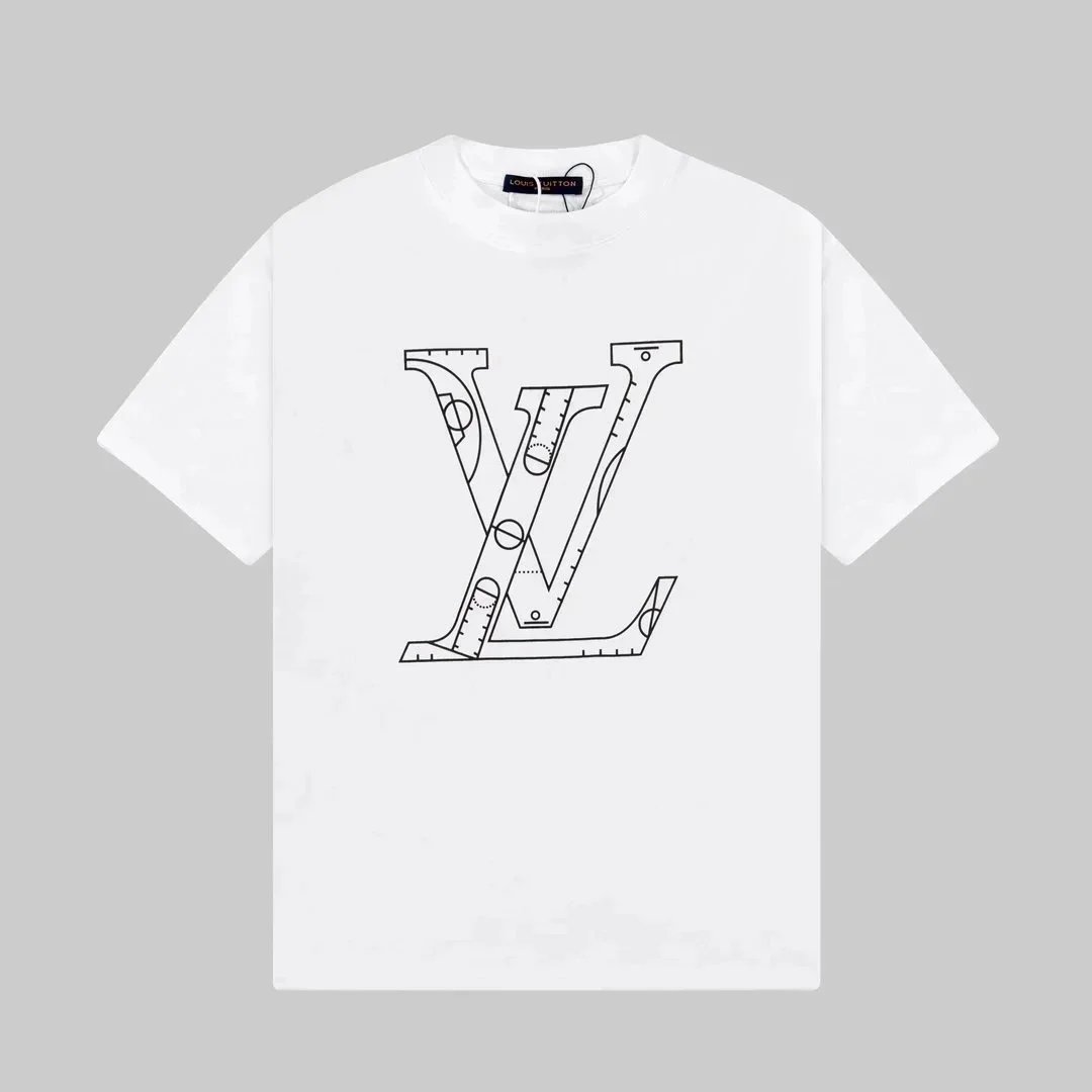 Louis Vuitton T-Shirts Short-Sleeve Graphic Logo Print image 11