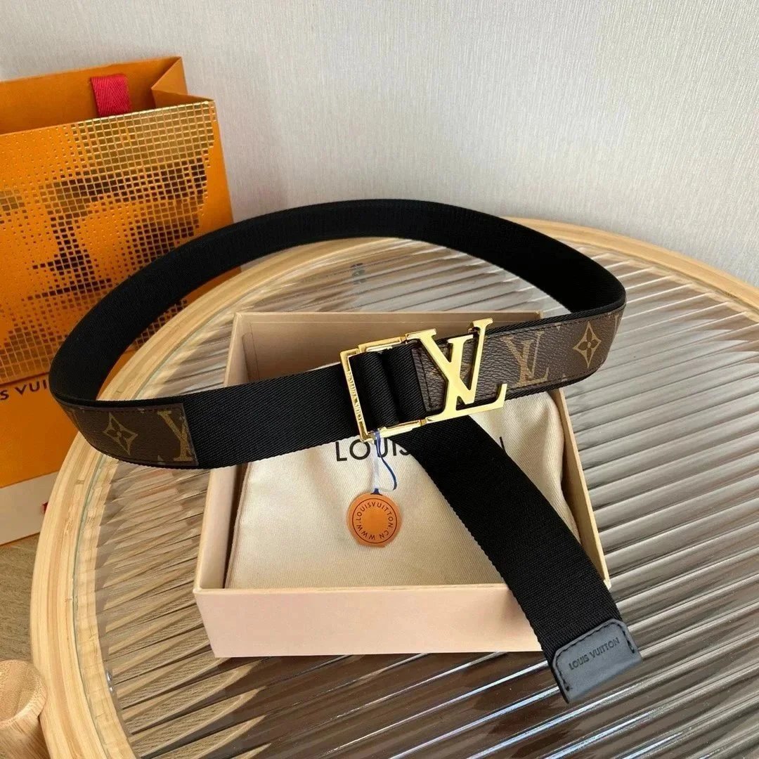 Louis Vuitton Belts Monogram LV Buckle — 8