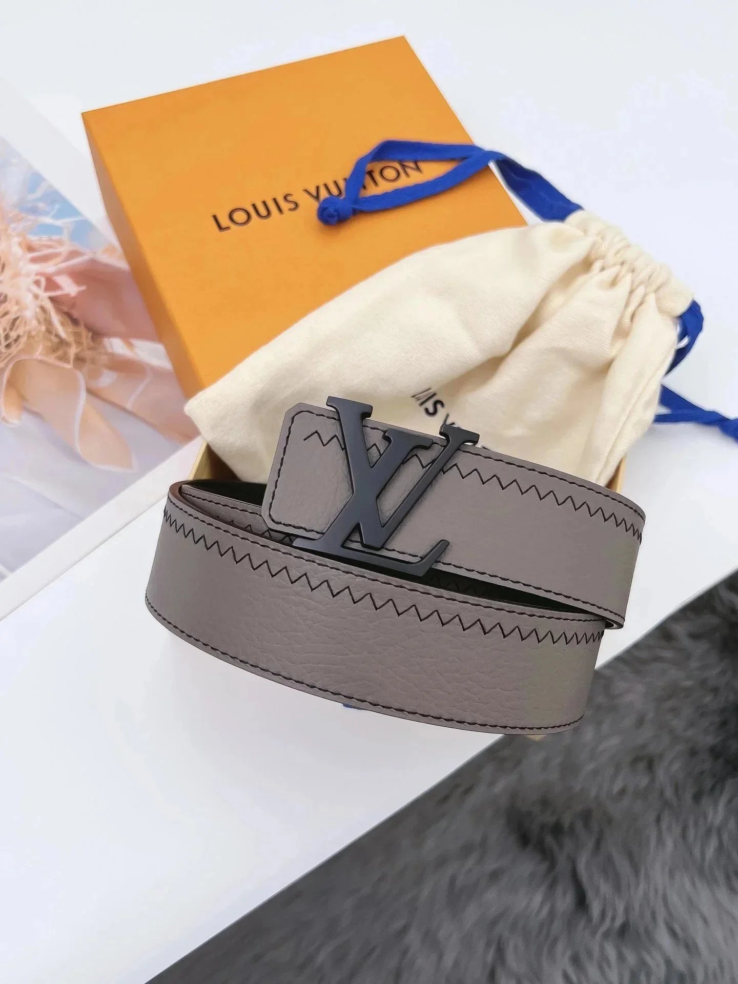Louis Vuitton Belts Monogram LV Buckle — 20