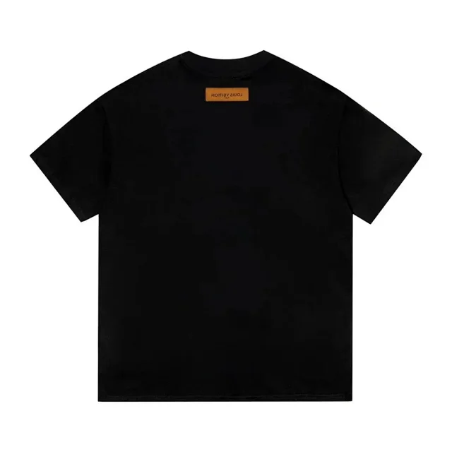 Louis Vuitton T-Shirts Short-Sleeve Graphic Print product detail image 4
