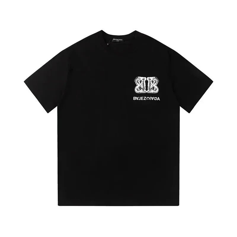 Balenciaga T-Shirts Oversized graphic logo T-shirt — 19