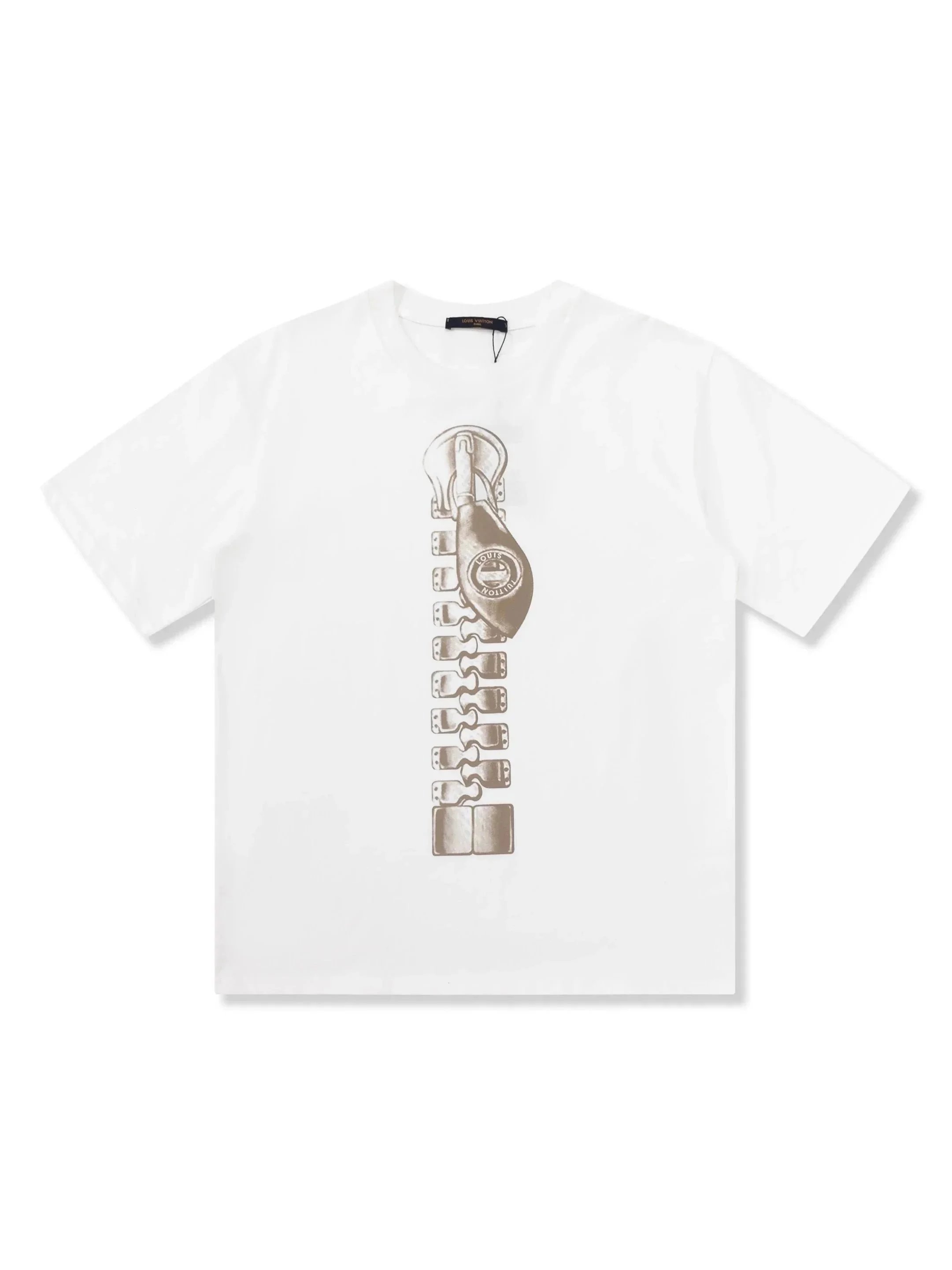 Louis Vuitton T-Shirts Short-Sleeve Graphic Print Crewneck image 2