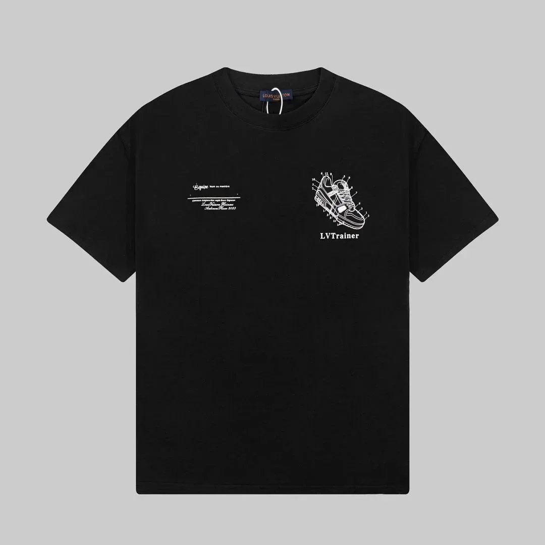 Louis Vuitton T-Shirts Short-Sleeve Graphic Print image 5