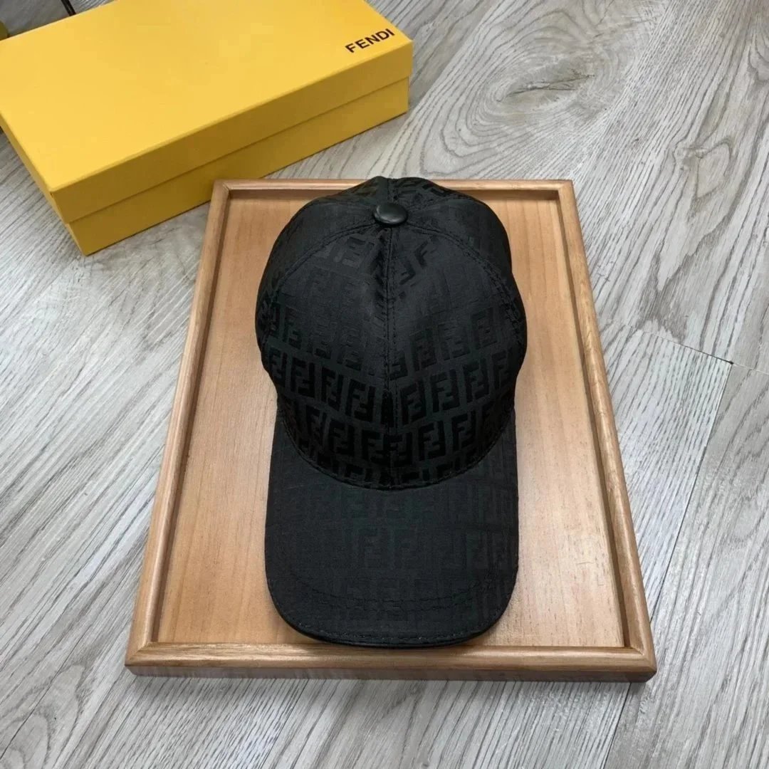 Fendi Hats FF monogram baseball cap — 2