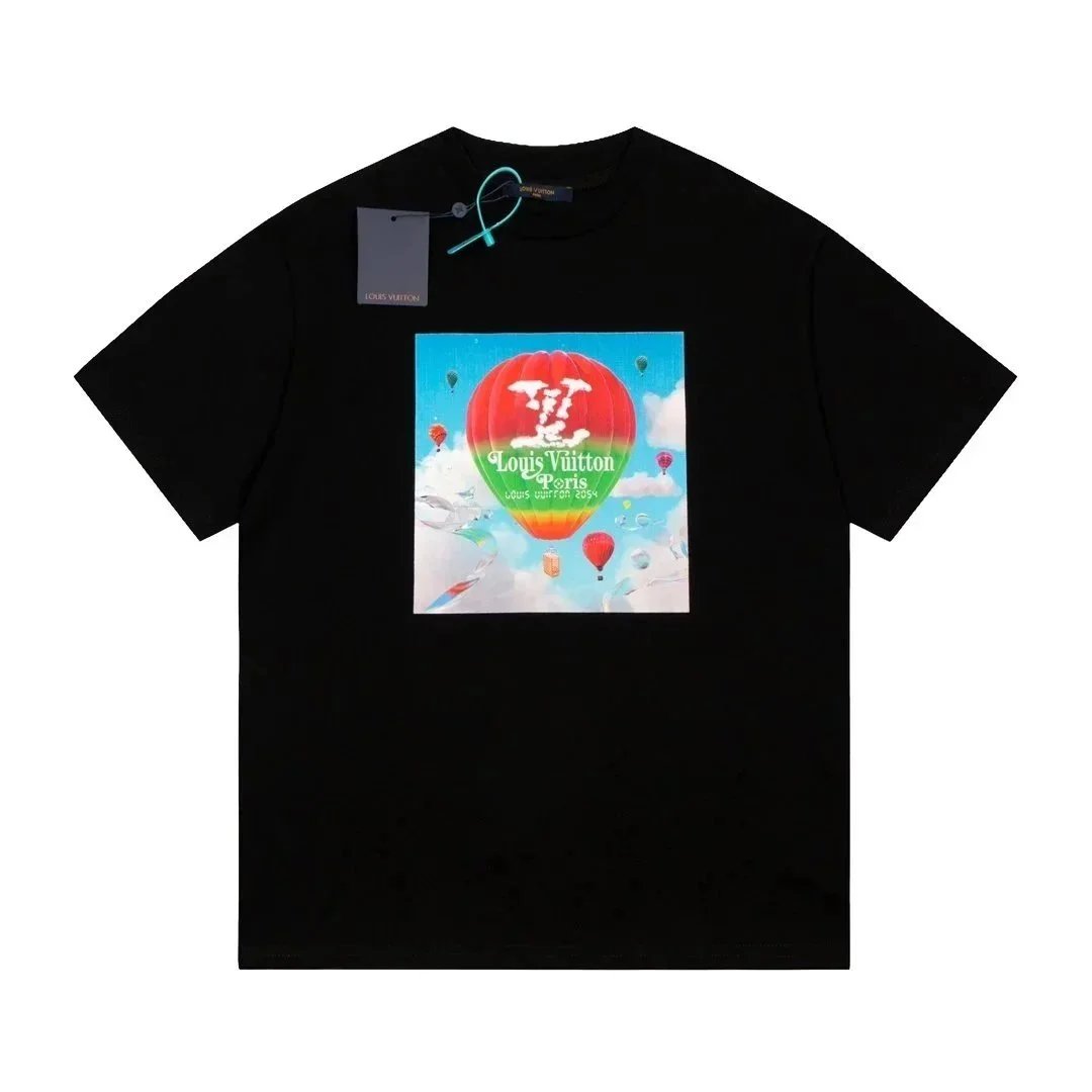 Louis Vuitton T-Shirts Short-Sleeve Graphic Print image 2