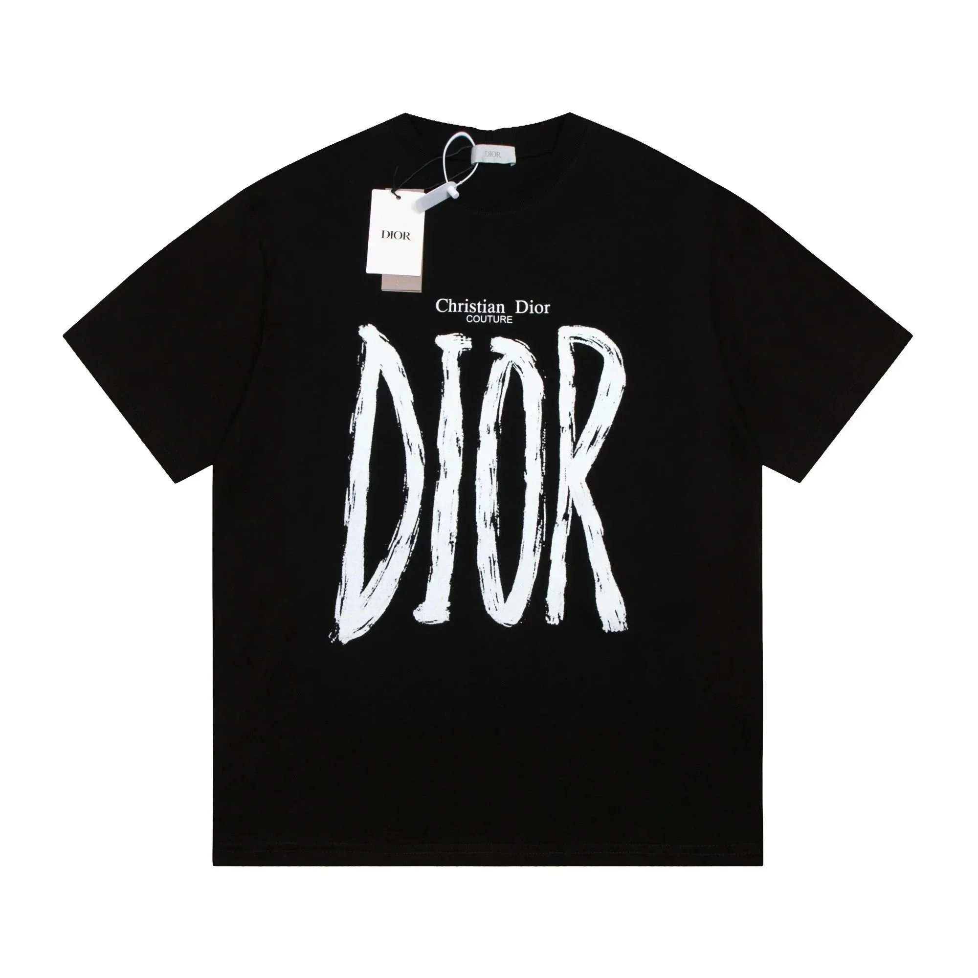 Dior T-Shirts Logo-Embroidered Designs image 8