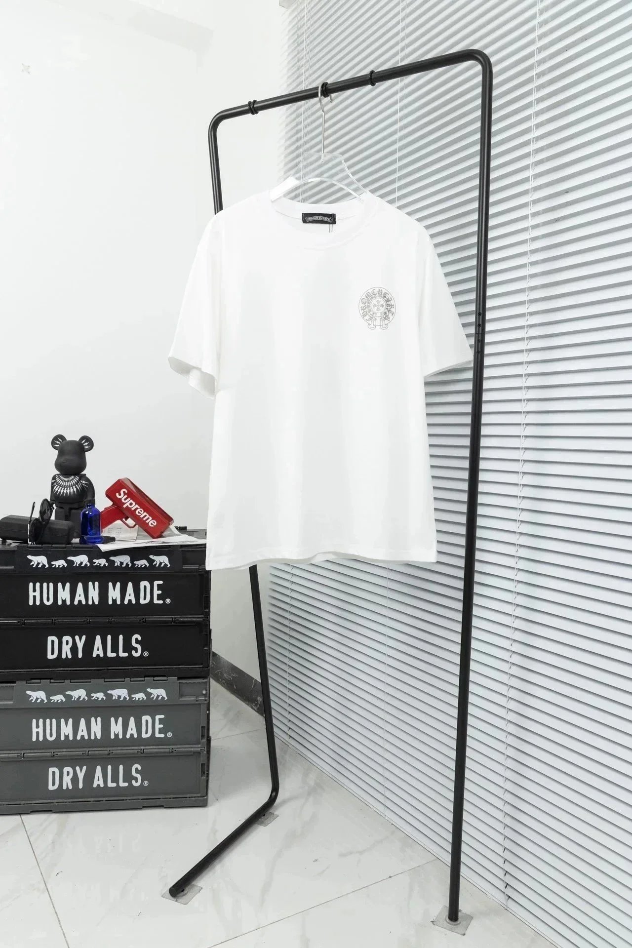 Chrome Hearts T-Shirts Short-sleeve graphic T-shirt with cross motifs — 27