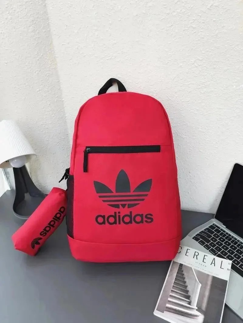 Adidas Backpacks Logo Print Backpack — 2676-4