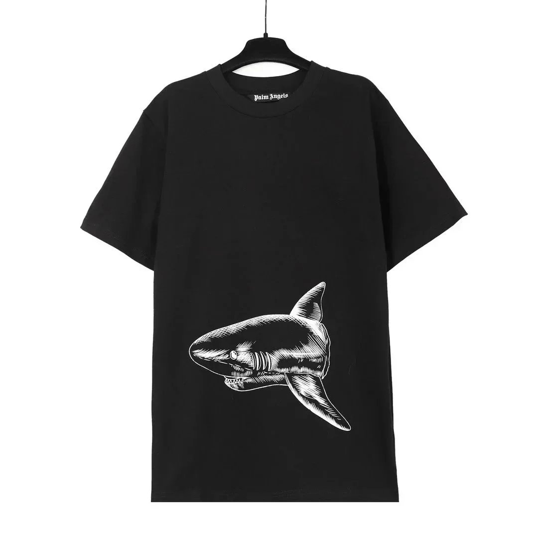 Palm Angels T-Shirts Short-Sleeve Graphic Print — 22