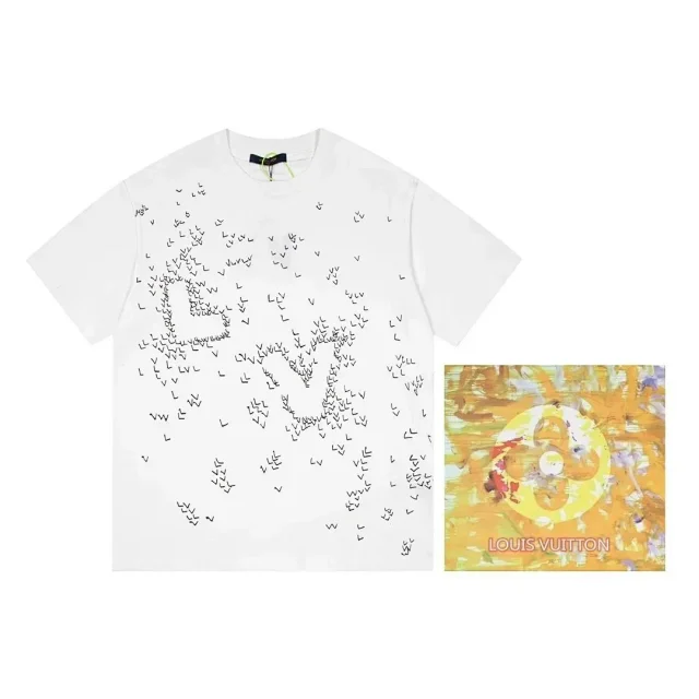 Louis Vuitton T-Shirts Short-Sleeve Graphic T-Shirt product detail image 1