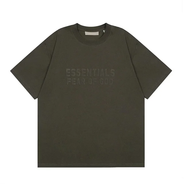 Fear of God T-Shirts ESSENTIALS logo graphic T-shirt product detail image 13