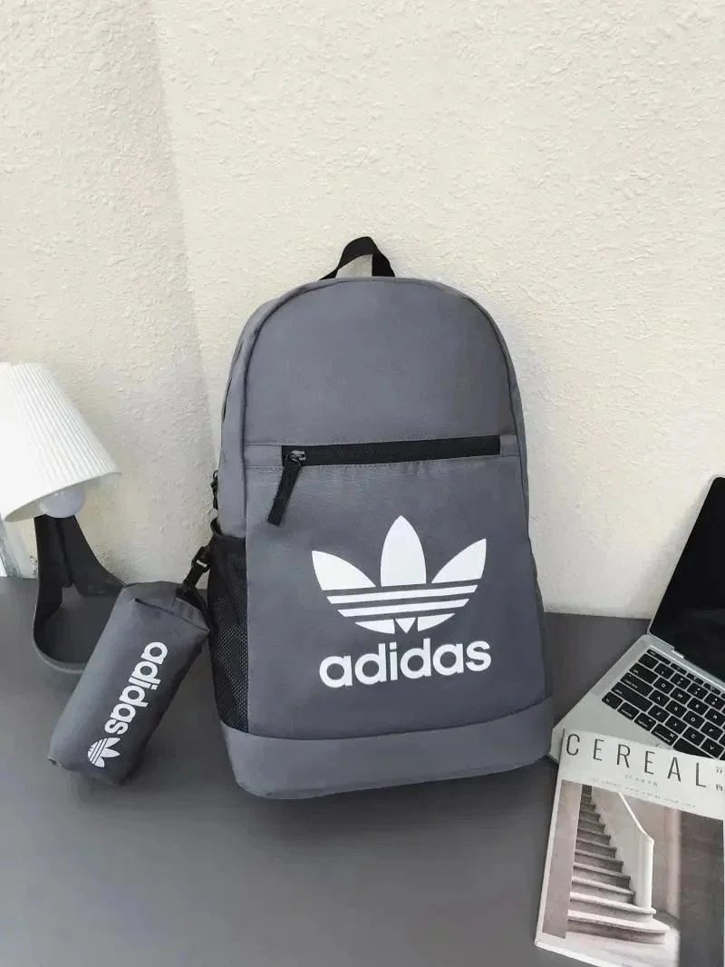 Adidas Backpacks Logo Print Backpack — 2676-1