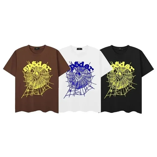 Sp5der T-Shirts Graphic-print crew-neck product detail image 6