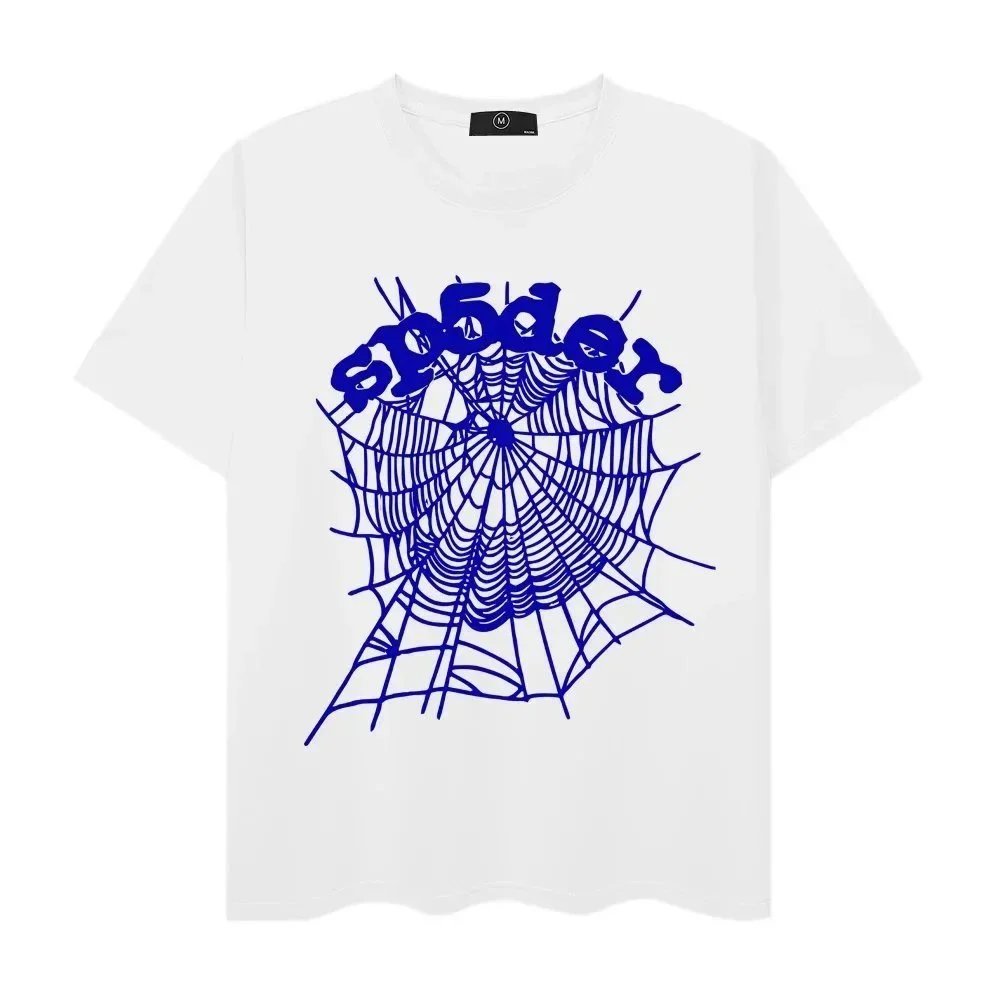 Sp5der T-Shirts Graphic-print crew-neck — 5