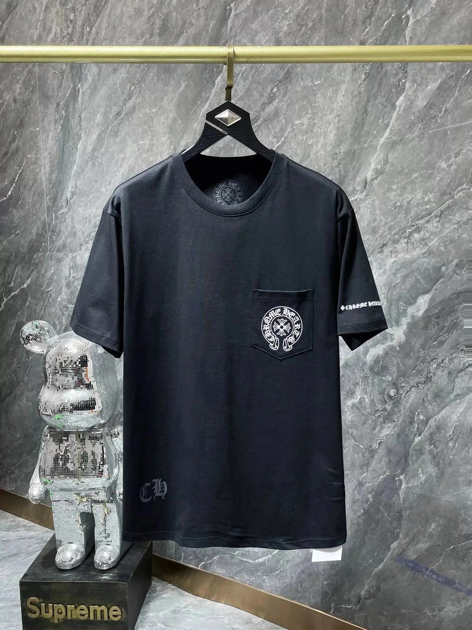 Chrome Hearts T-Shirts logo graphic short-sleeve T-shirt image 7