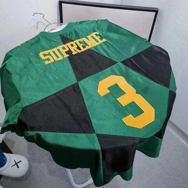 Supreme Football Jerseys Number 3 Star Graphic Jersey image 11