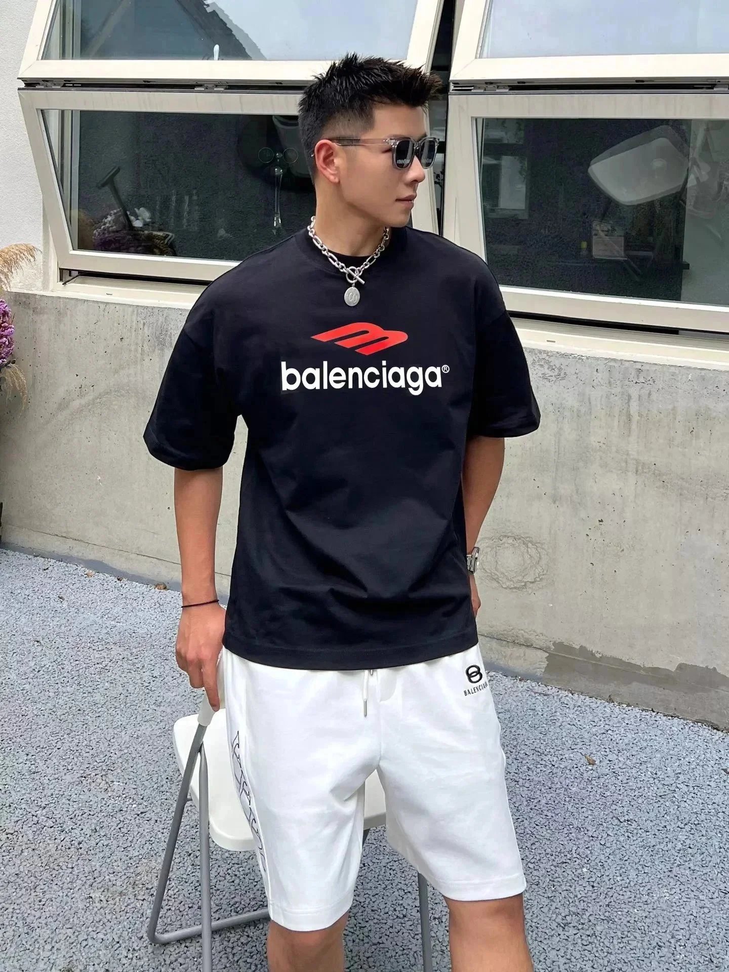 Balenciaga T-Shirts Logo Print image 5