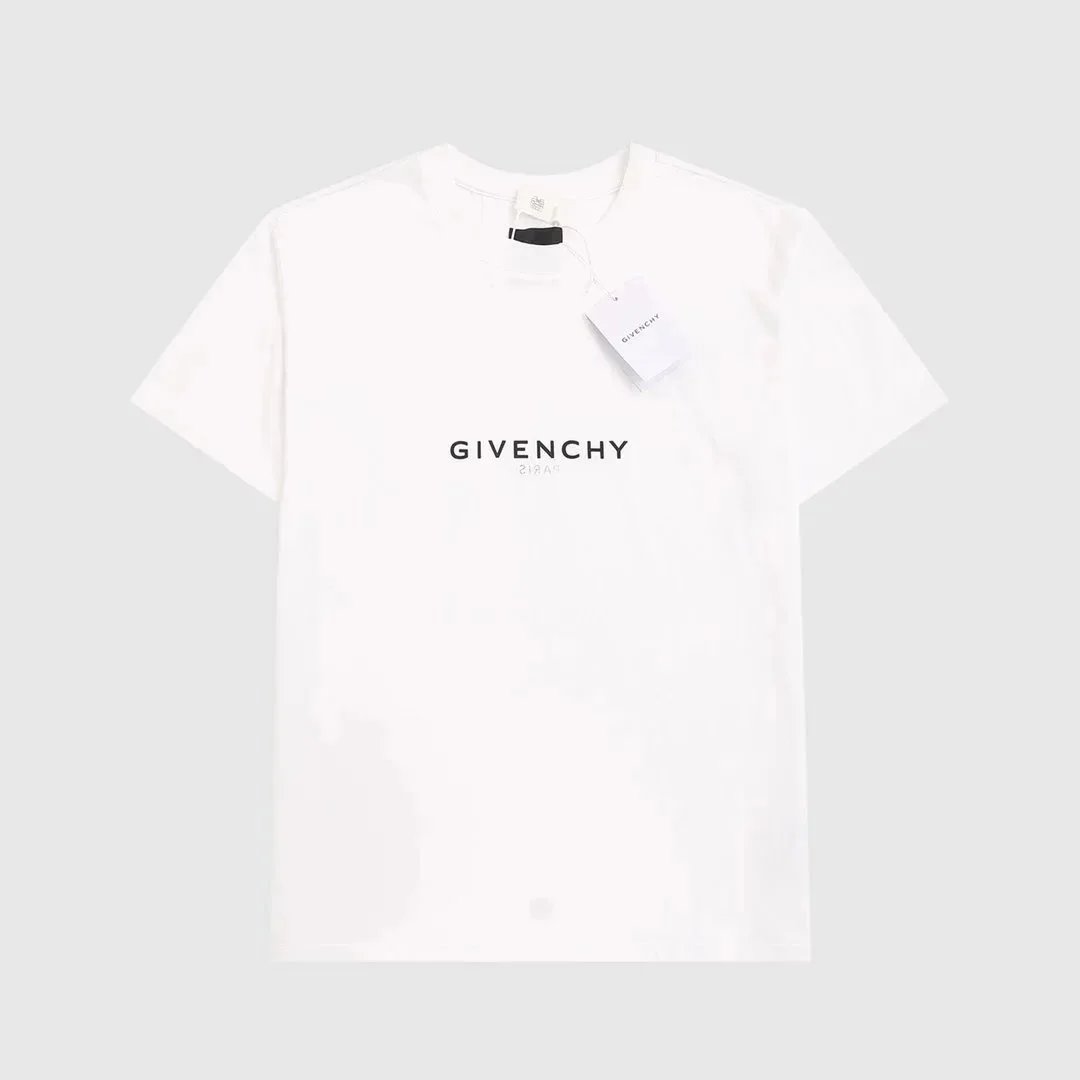 Givenchy T-Shirts Short-Sleeve Crewneck Logo T-Shirt image 4