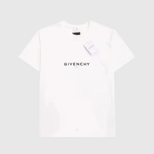 Givenchy T-Shirts Short-Sleeve Crewneck Logo T-Shirt product detail image 4