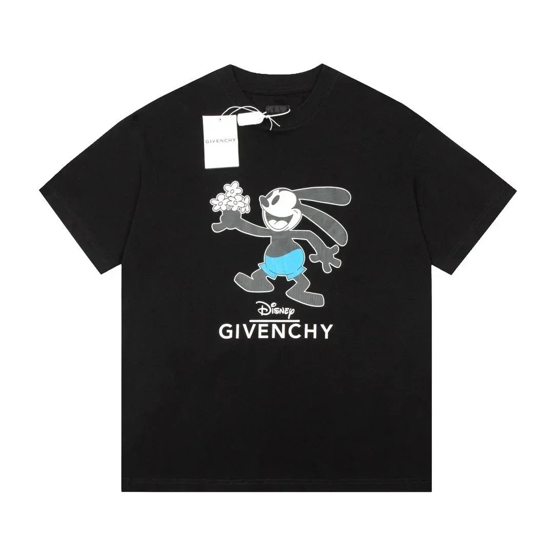Givenchy T-Shirts Short-Sleeve Crewneck Logo T-Shirt image 8