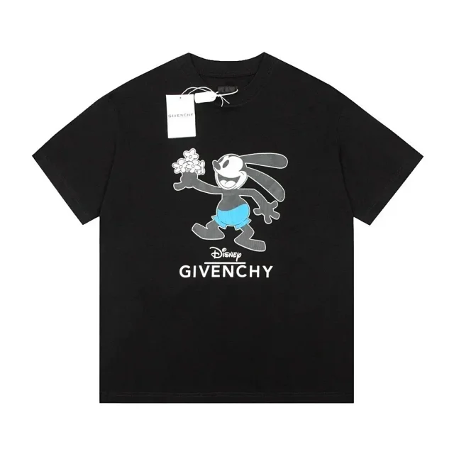 Givenchy T-Shirts Short-Sleeve Crewneck Logo T-Shirt product detail image 8
