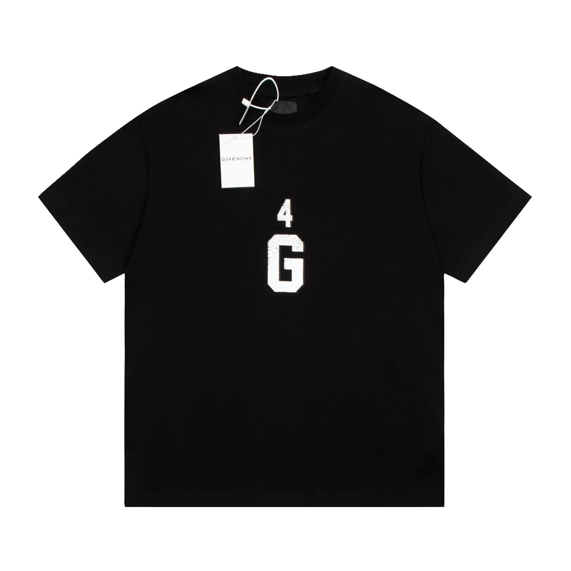 Givenchy T-Shirts Short-Sleeve Crewneck Logo T-Shirt image 10