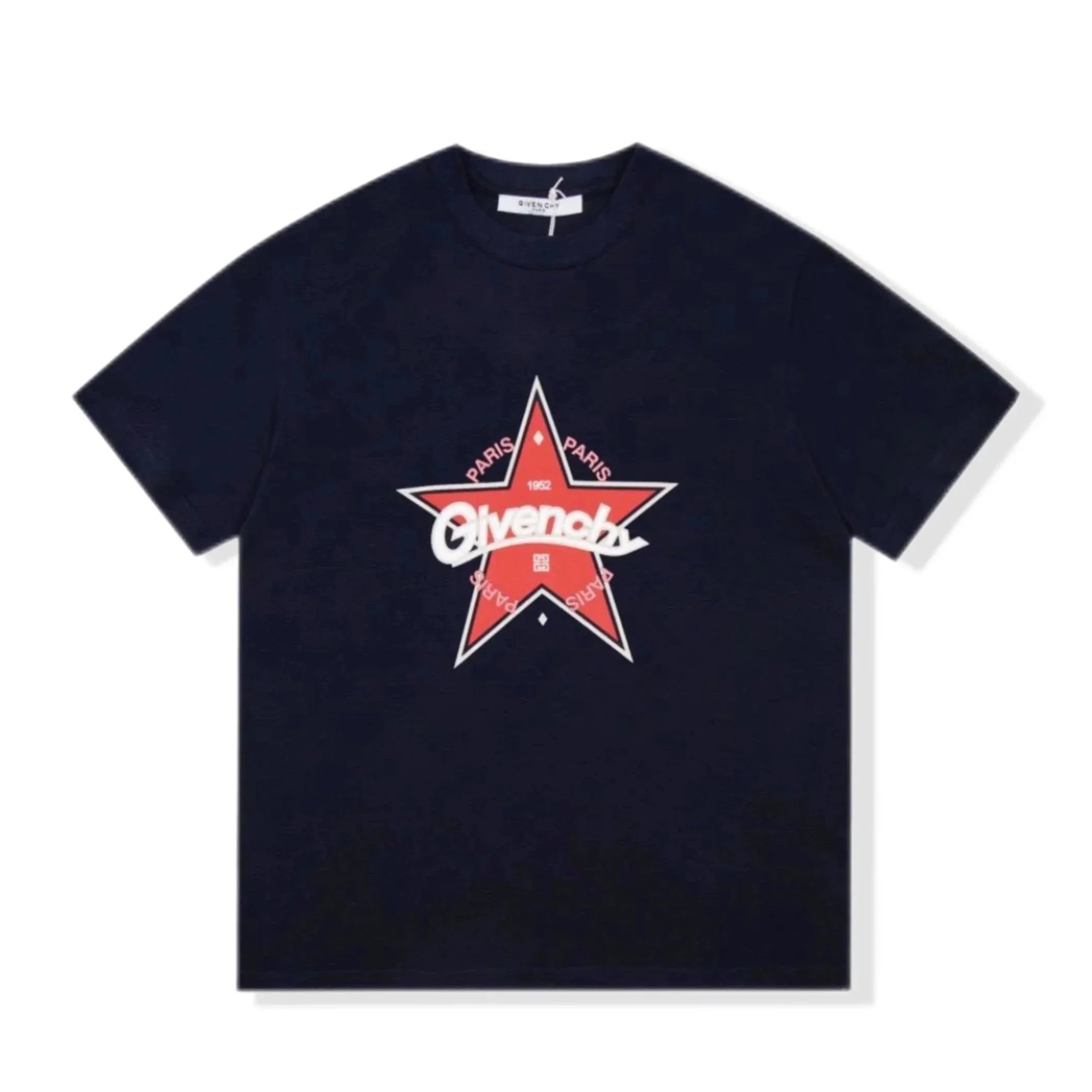 Givenchy T-Shirts Short-Sleeve Crewneck Logo T-Shirt — 29