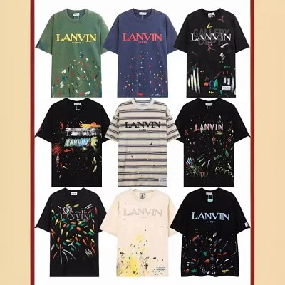 Lanvin Paint Splatter Graphic T-Shirt [8 styles]