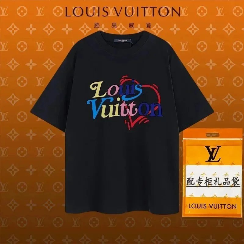 Louis Vuitton T-Shirts Short-Sleeve Graphic T-Shirt — 2