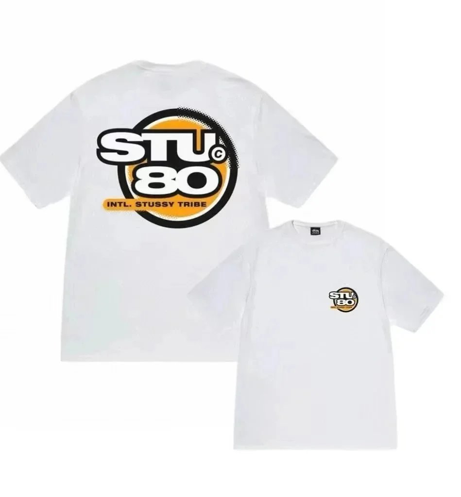 Stüssy T-Shirts Short-Sleeve Logo Graphic — 39